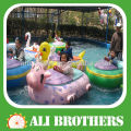 Popular Water Aqua Hot sale commercial quality inflatable kids bumper boat